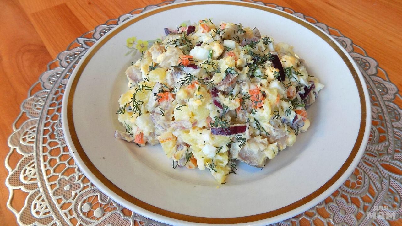 Классический салат «Селедка под шубой»